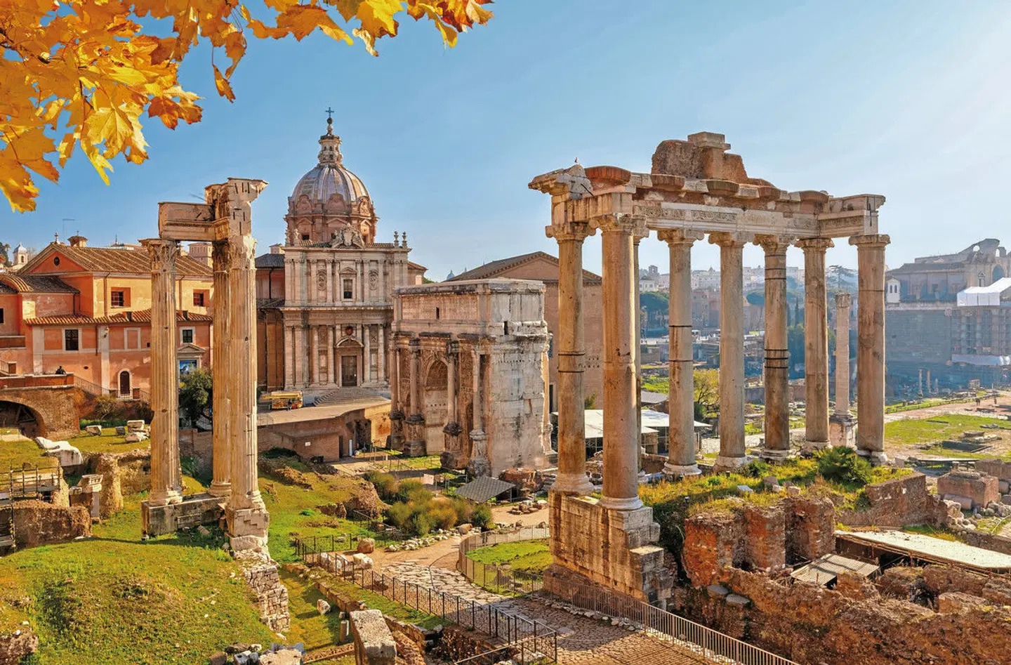 Autotour Classic Italien: Rom und Amalfiküste Garten