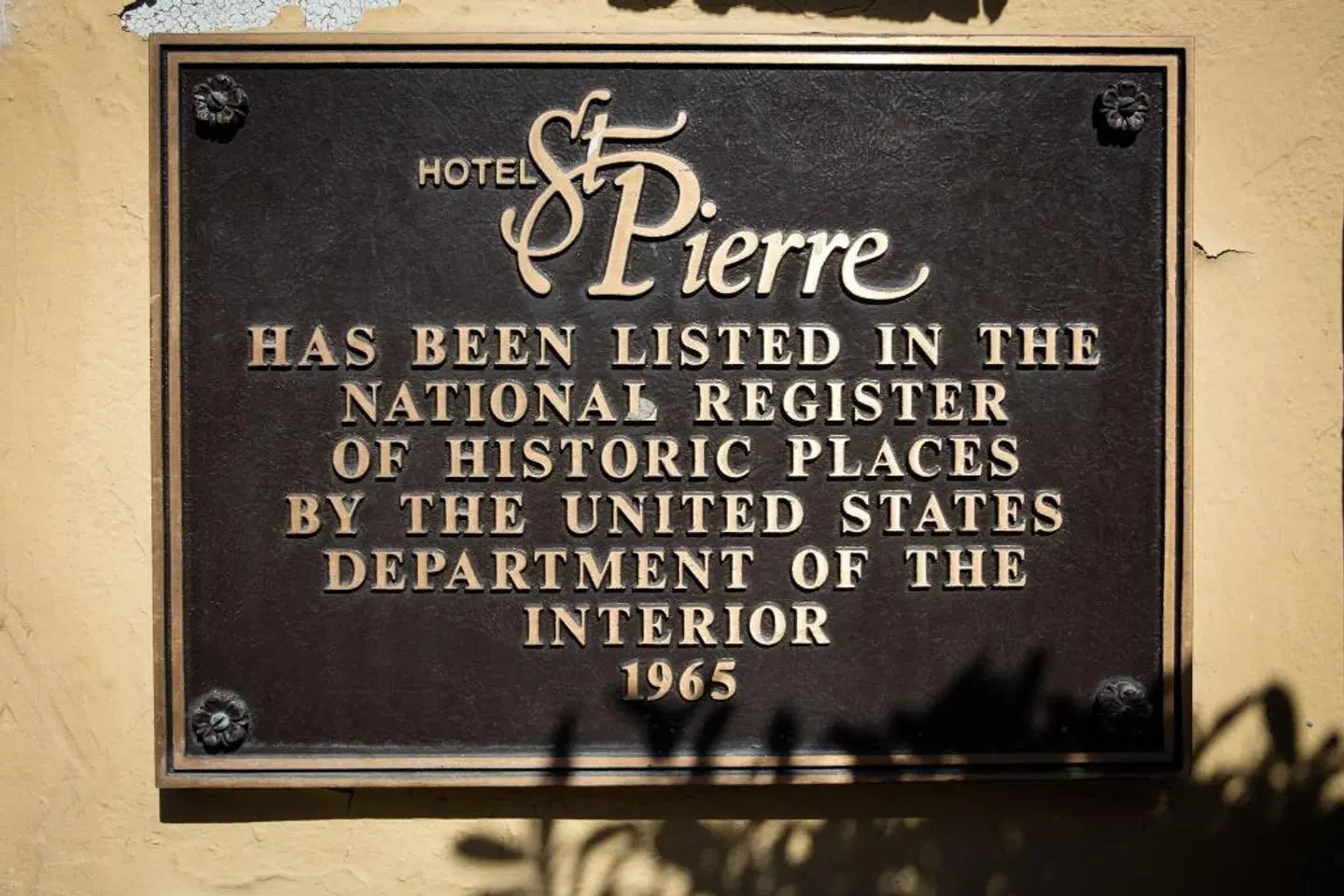 St. Pierre French Quarter Landkarte
