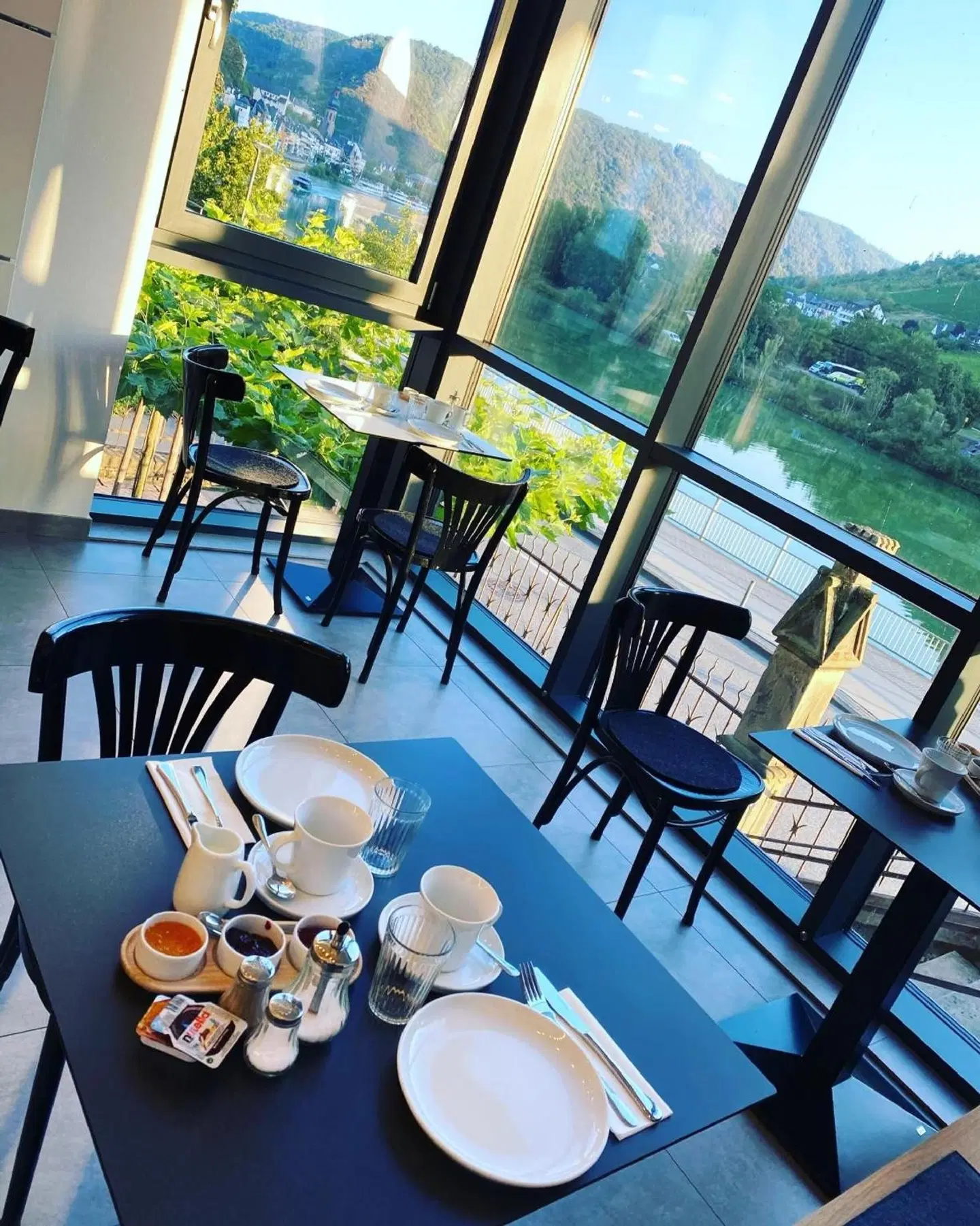 Hotel Villa Vie Cochem Terrasse