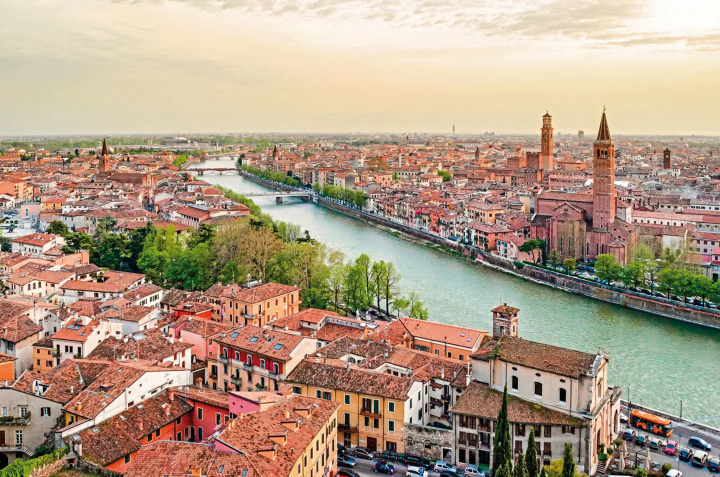 Etsch-Radweg Nauders-Verona Terrasse