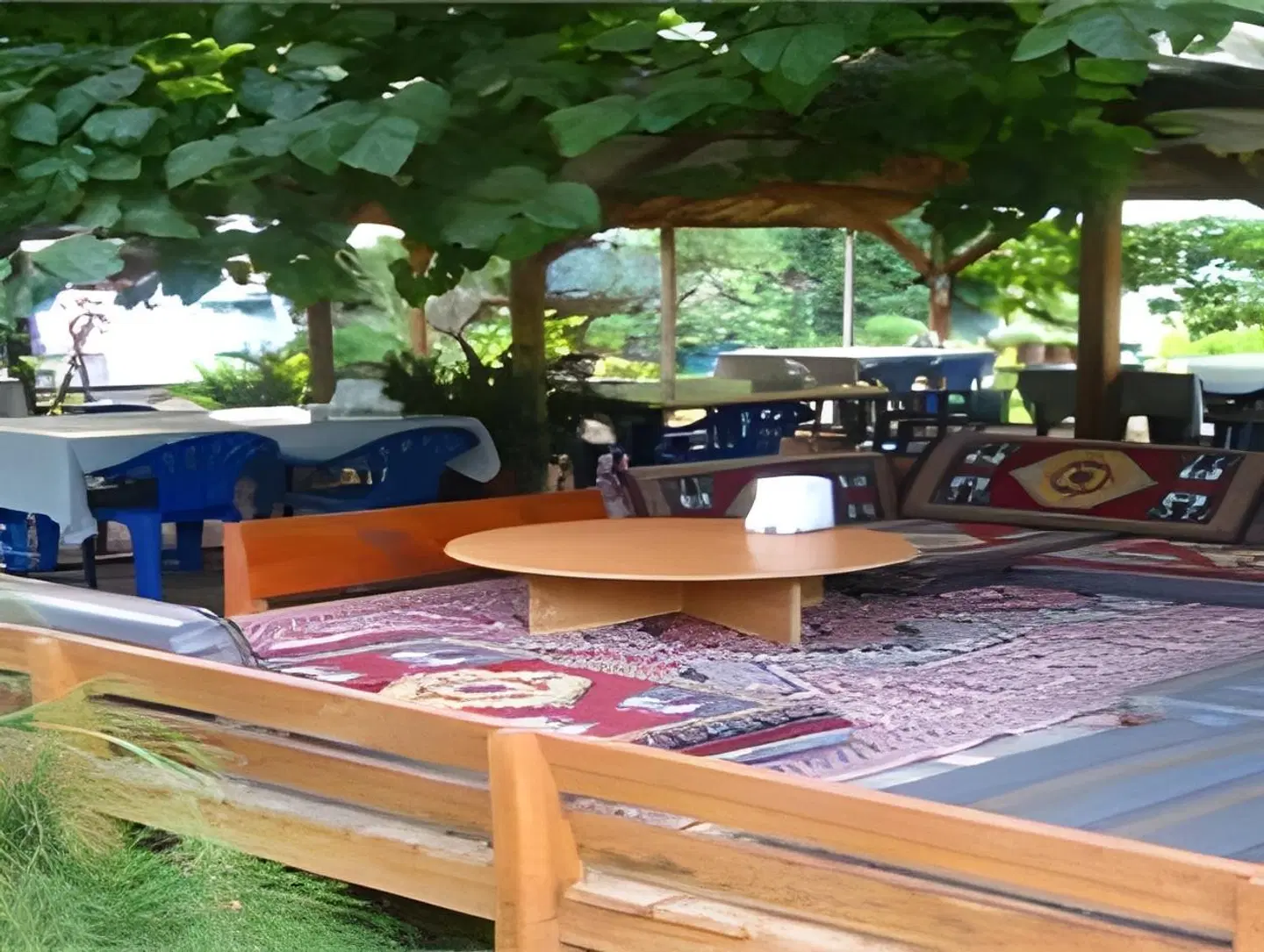 Simge Pension Terrasse