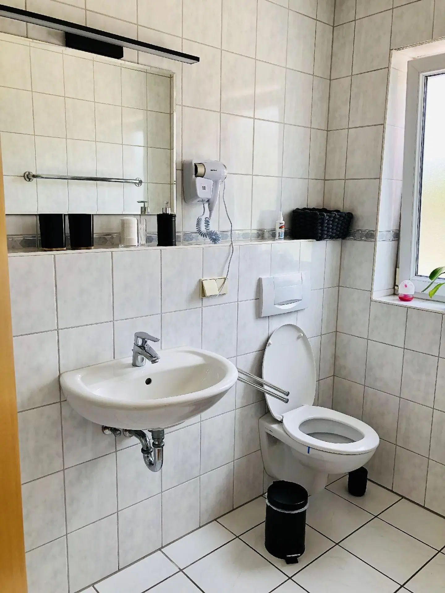 Am Landhaus - Gästezimmer und Frühstück Badezimmer