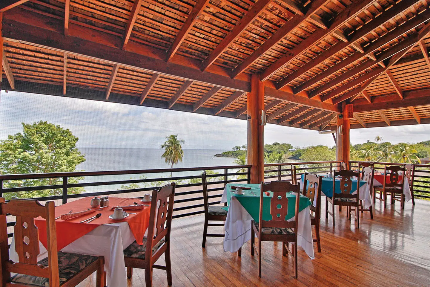 Grafton Beach Resort Terrasse