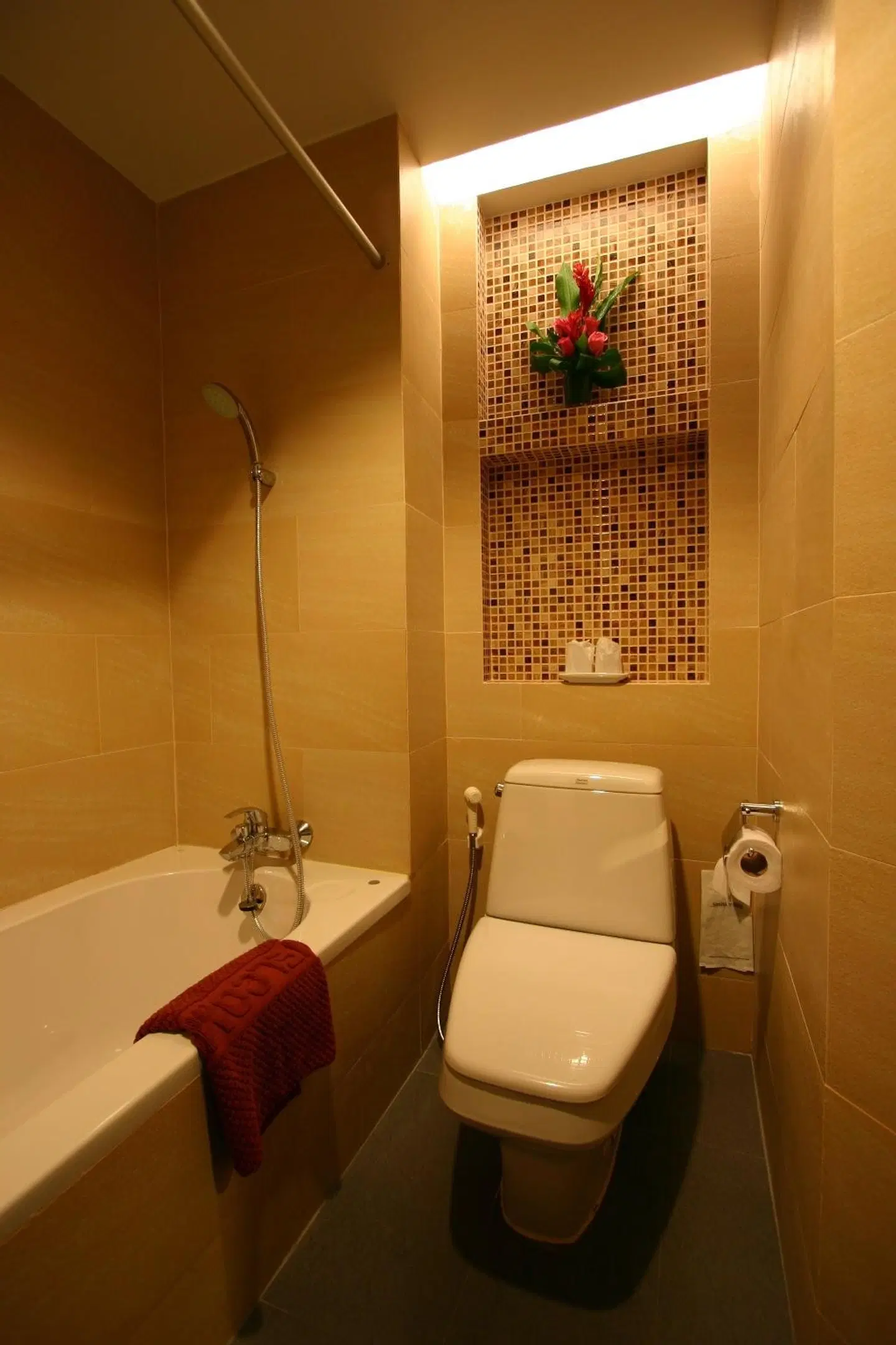 Hill Fresco Hotel Badezimmer