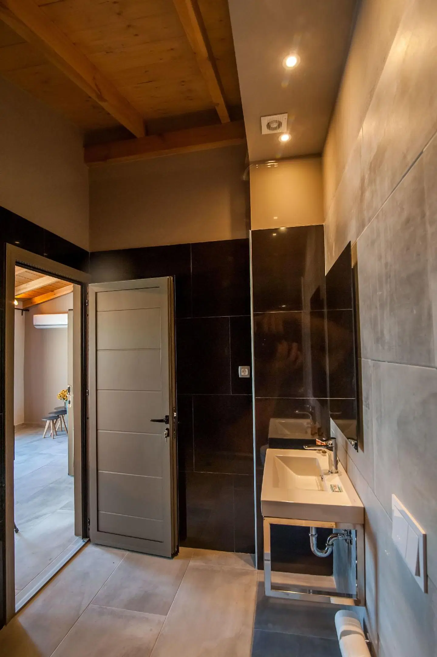 Minoos Hotel Badezimmer
