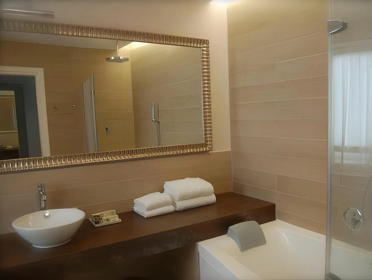 Hotel Patavium Badezimmer