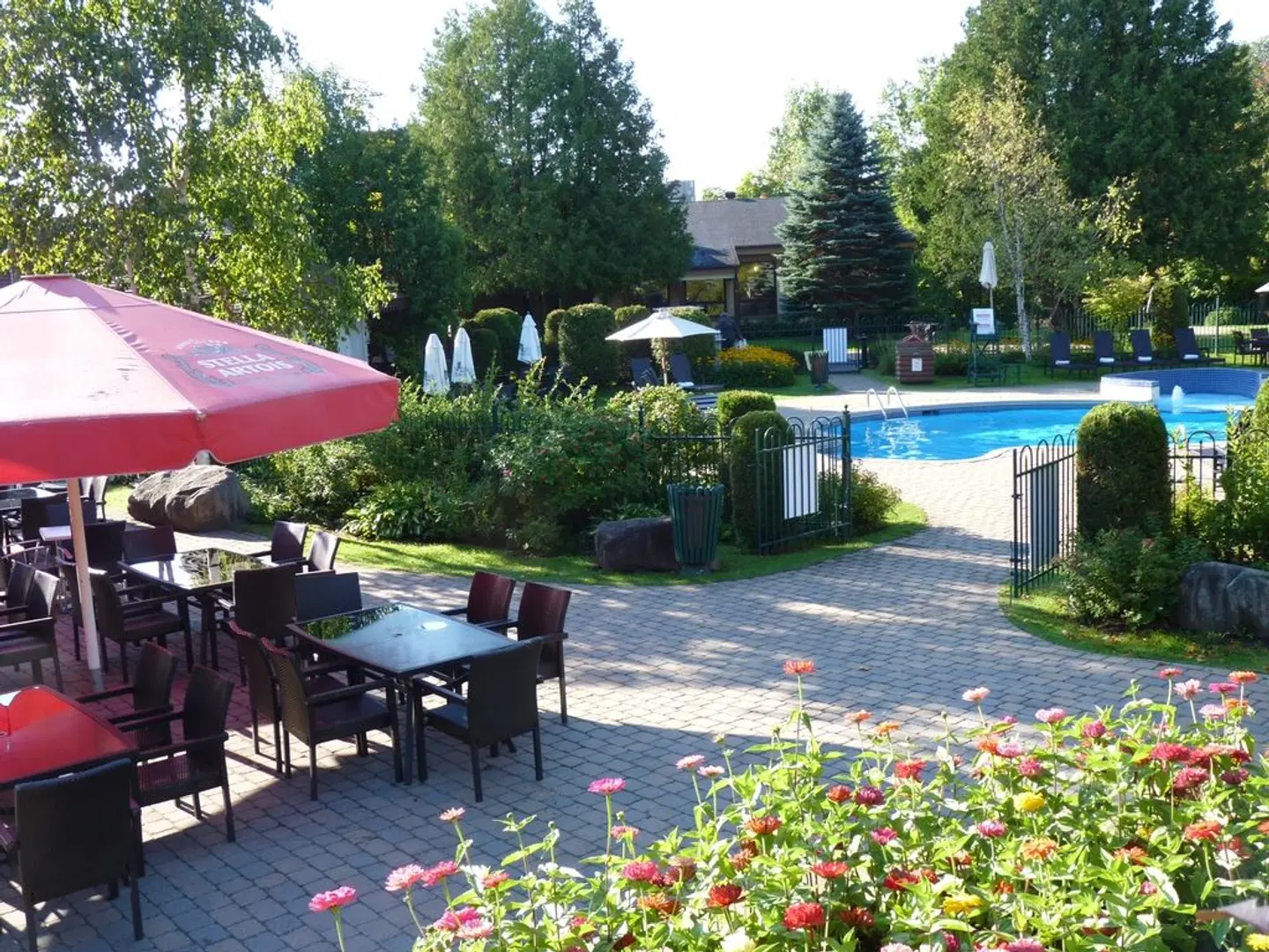 Hotel & Spa Mont Gabriel Garten