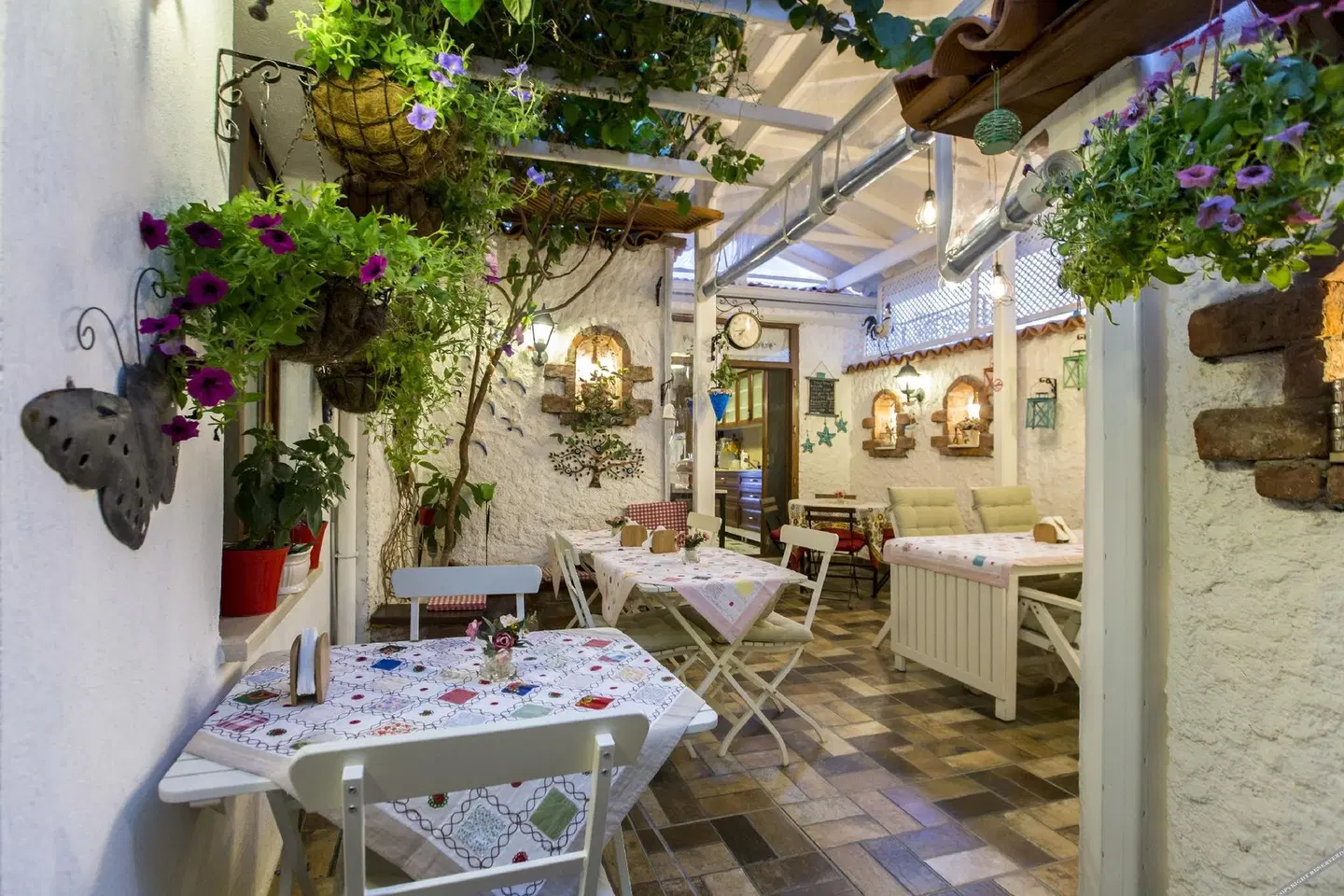 Teos Lodge Terrasse