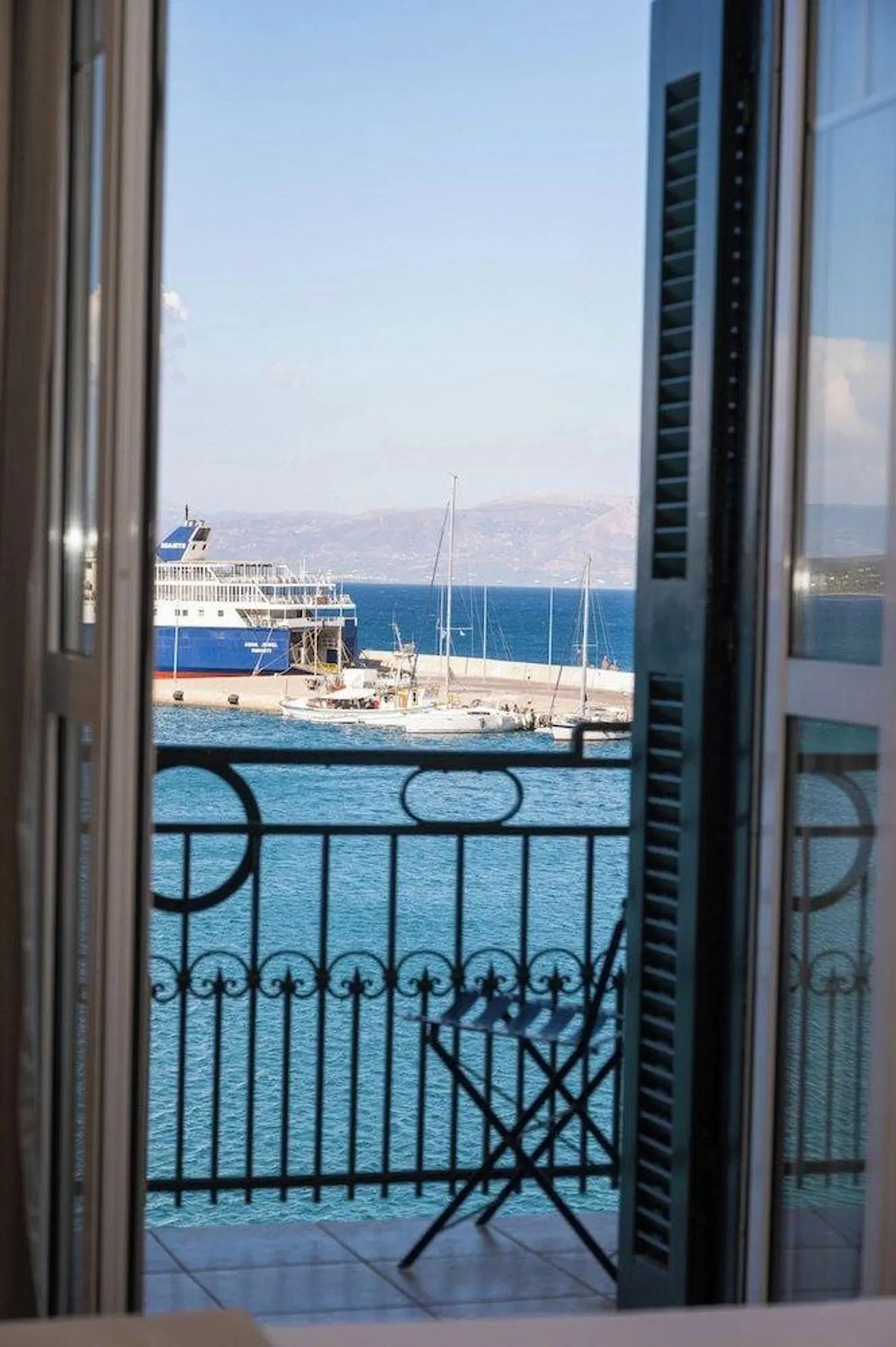 Aktaion City Hotel Terrasse