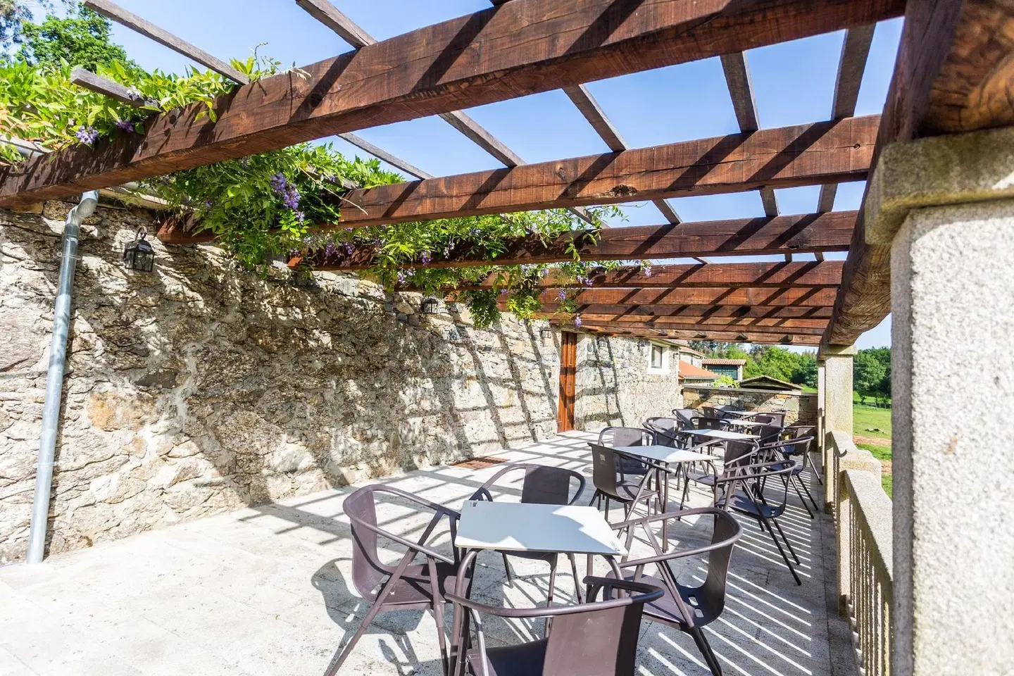 Casa da Ponte de Penas Terrasse