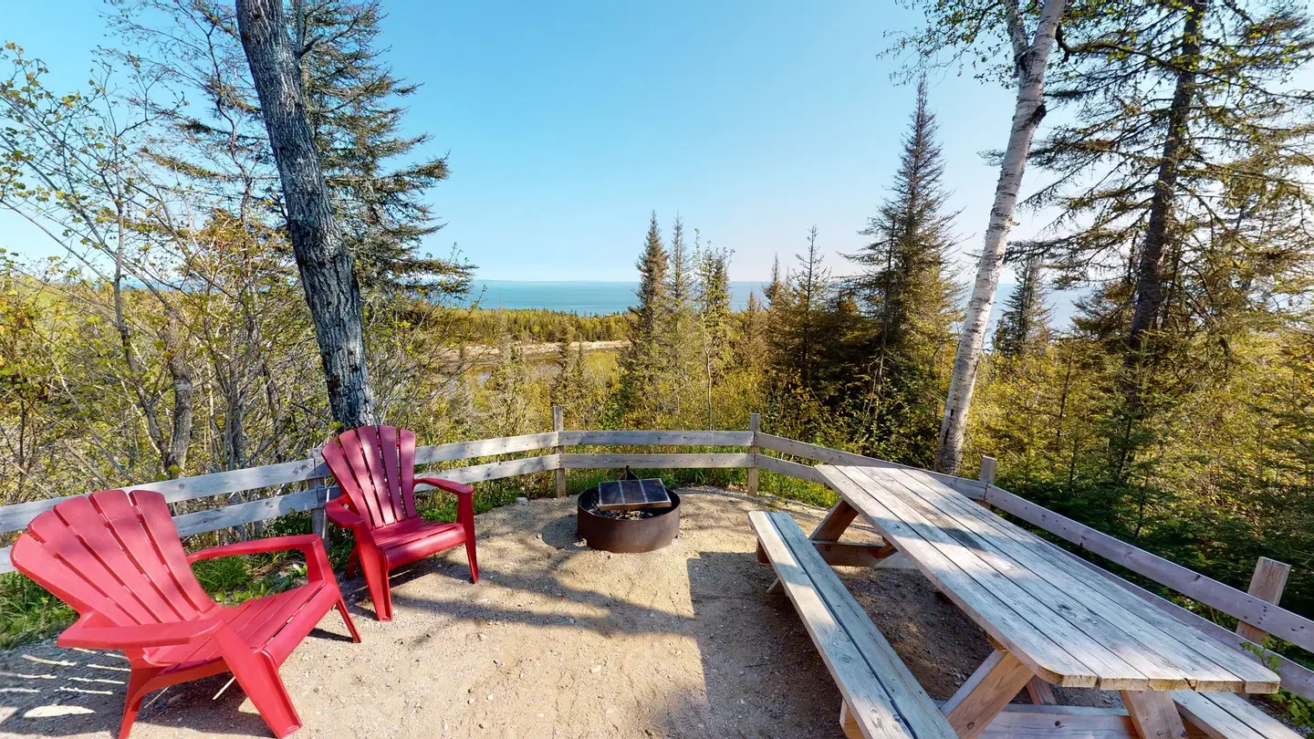 Camping Mer et Monde Essipit Terrasse