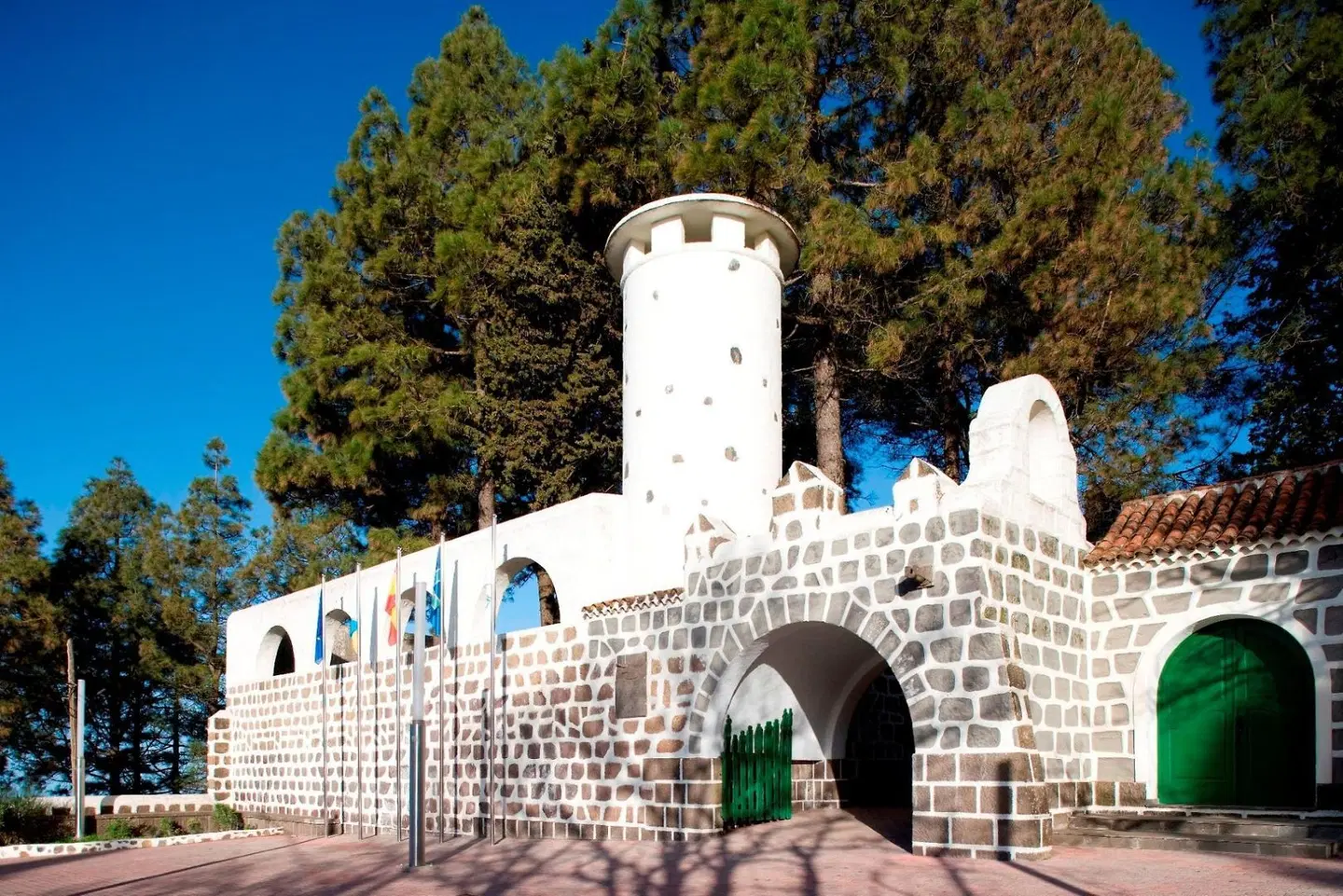 Parador de Cruz de Tejeda Terrasse