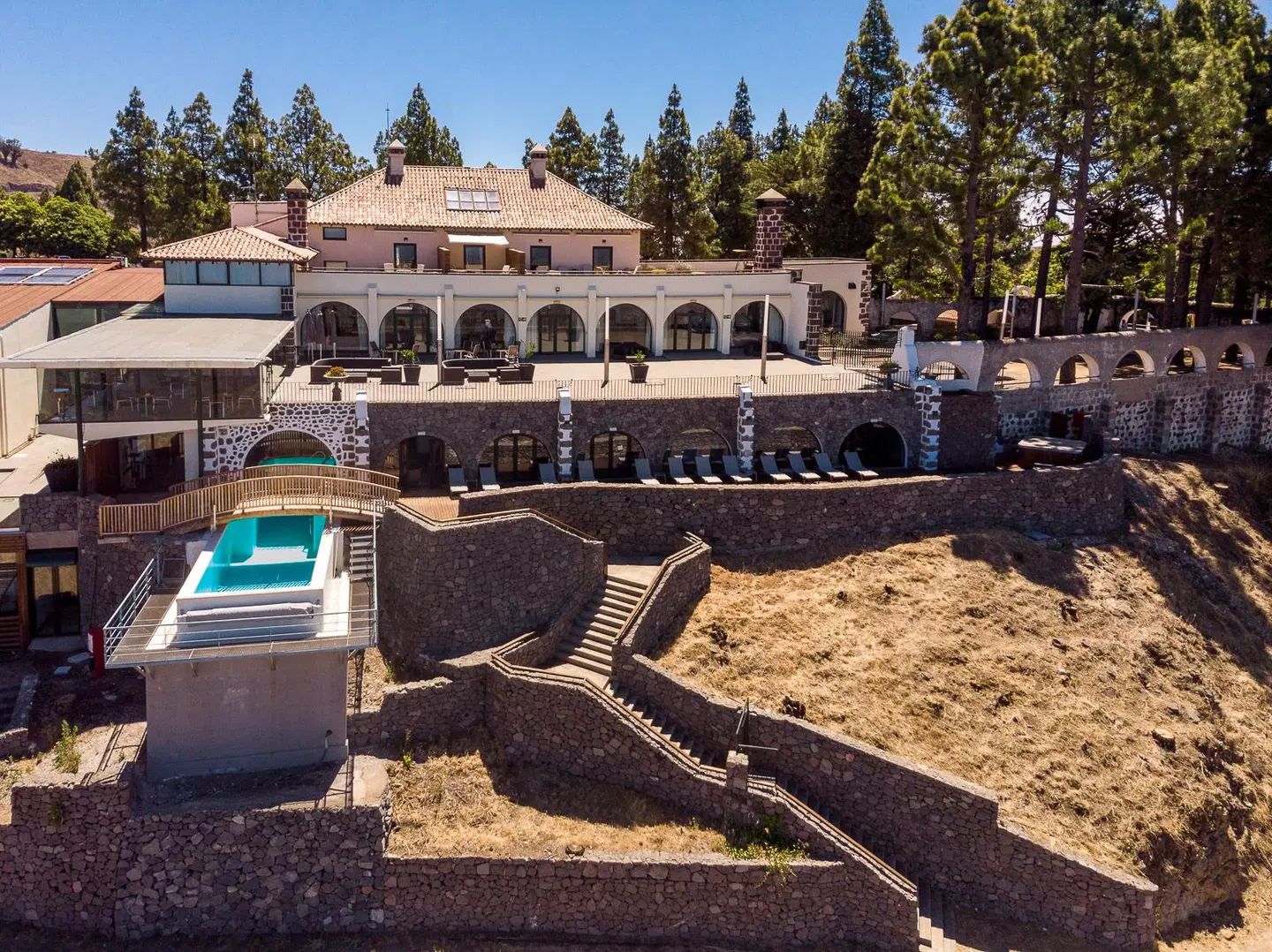 Parador de Cruz de Tejeda EXTERIOR