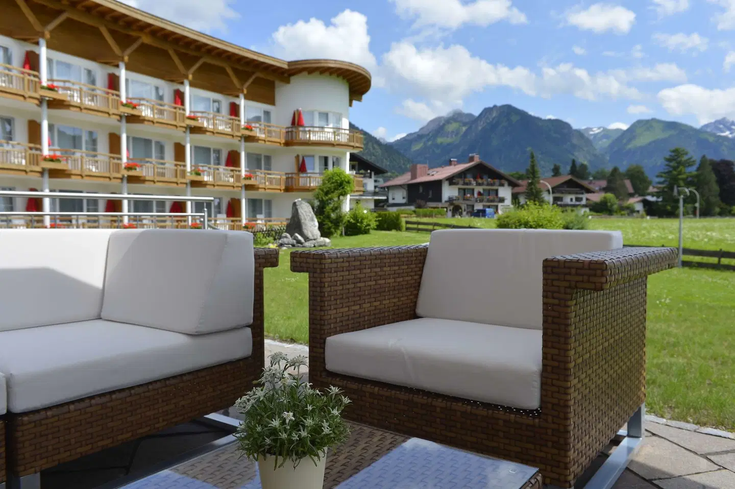 Alpenhof Oberstdorf Hotel & SPA Terrasse