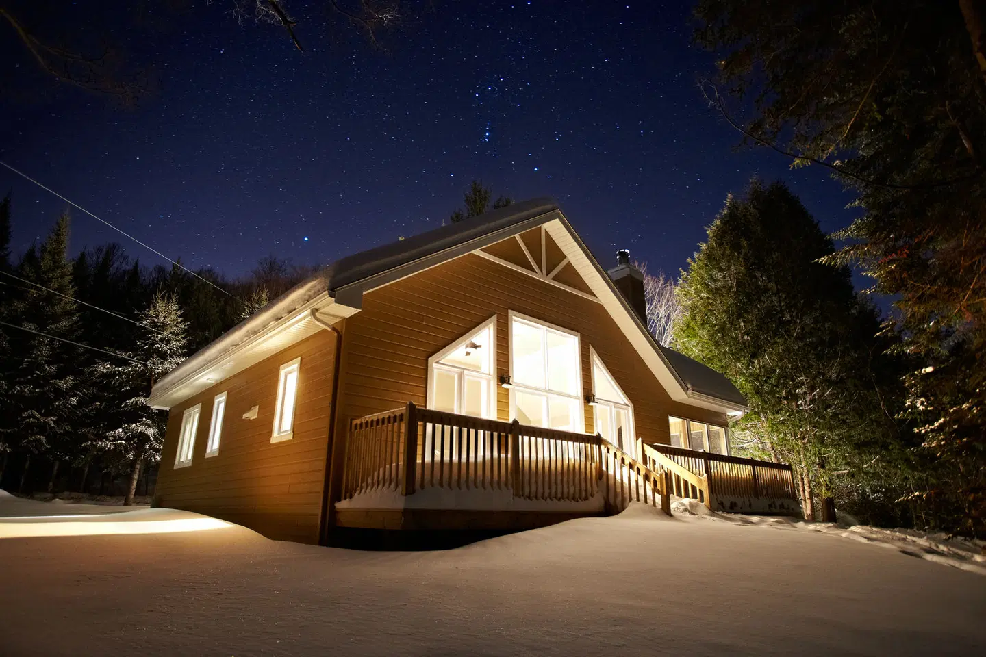 Chalets Lanaudière Terrasse