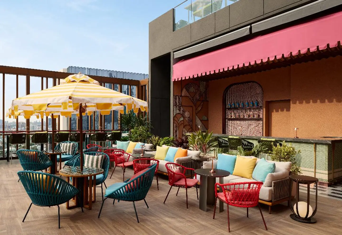 dusitD2 Samyan Bangkok Terrasse