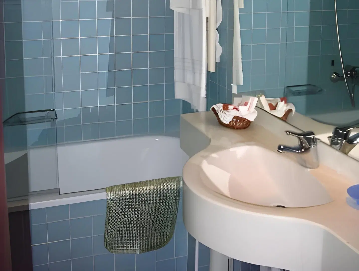 Hotel Brennero Badezimmer