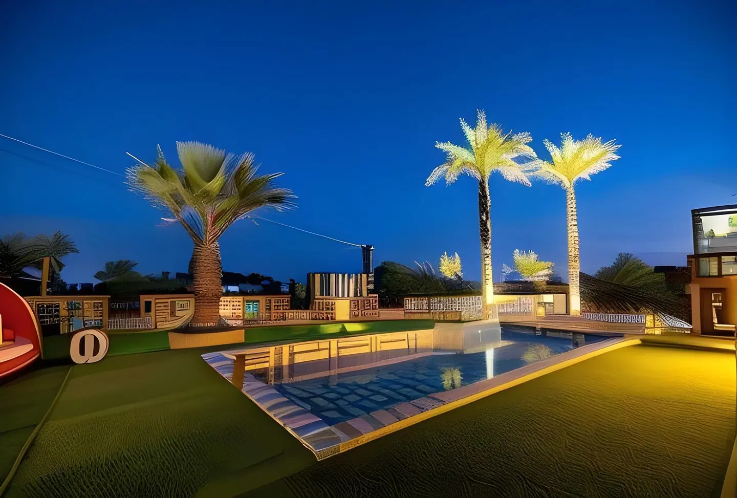 Jeju Bunker Hotel & Resort Garten