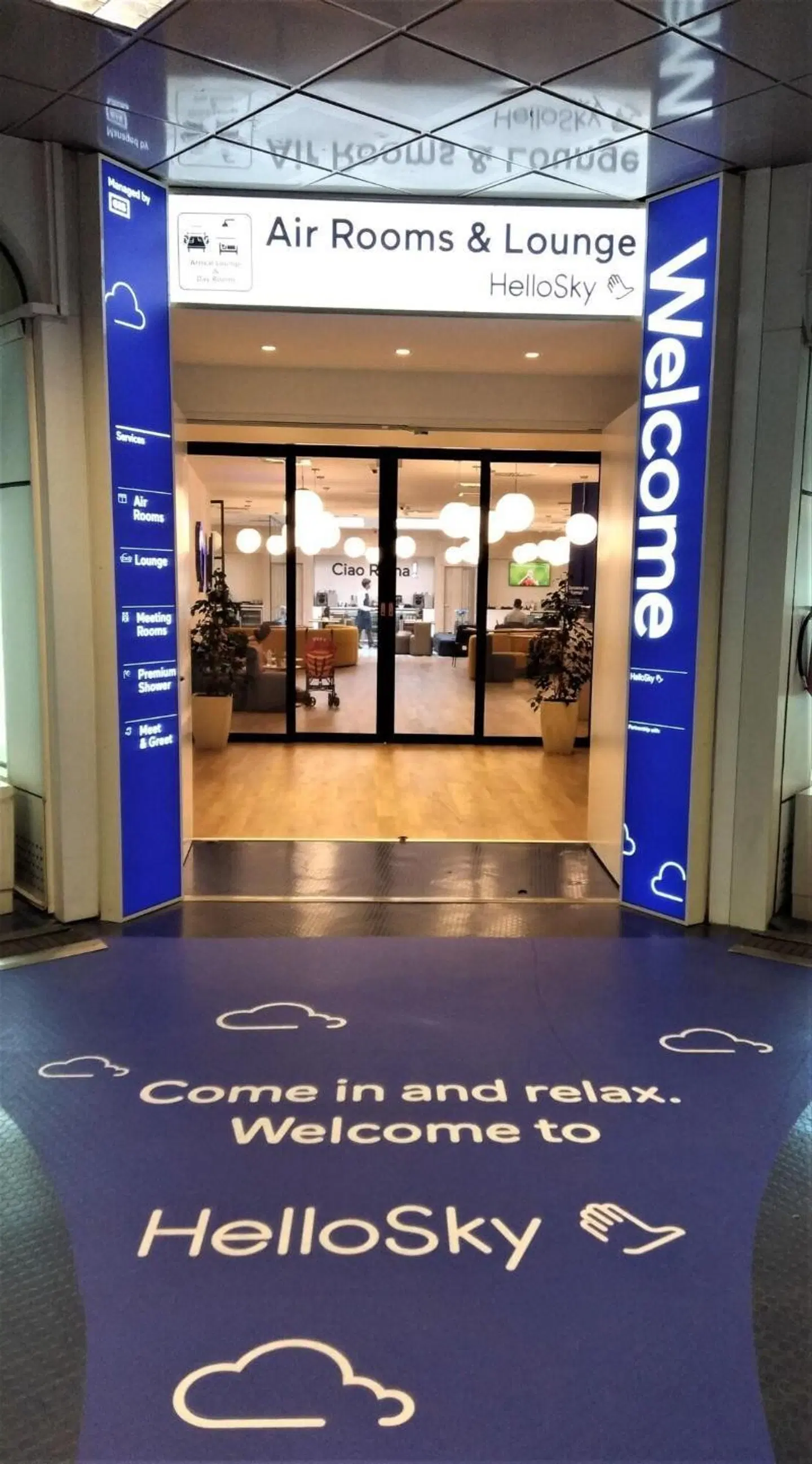 Air Rooms Rome Airport by HelloSky LOUNGE_LOBBY
