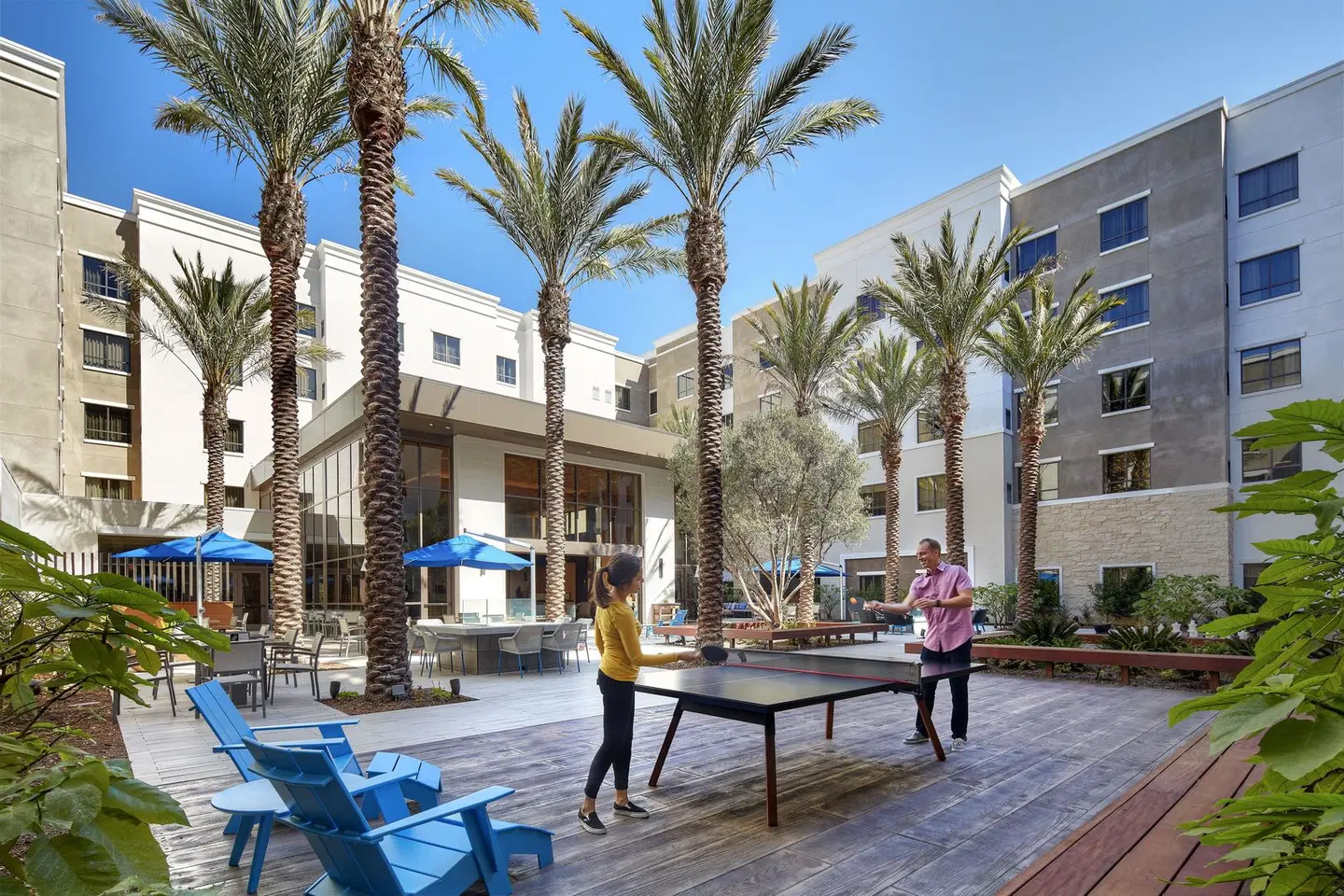 Homewood Suites by Hilton San Diego Hotel Circle Terrasse