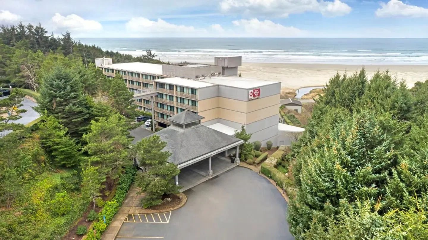 Best Western Plus Agate Beach Inn Terrasse