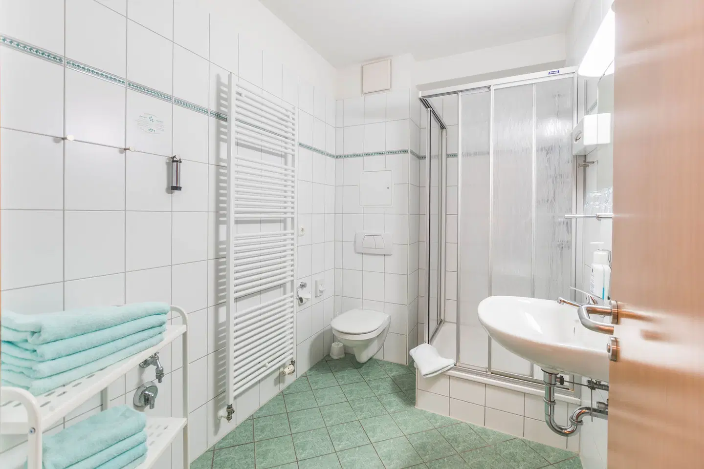 Am Weststrand Aparthotel Kühlungsborn Badezimmer