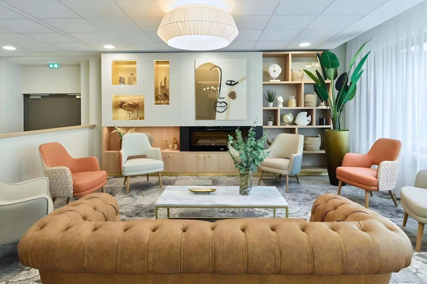 Zenao Appart'hôtels Suresnes LOUNGE_LOBBY
