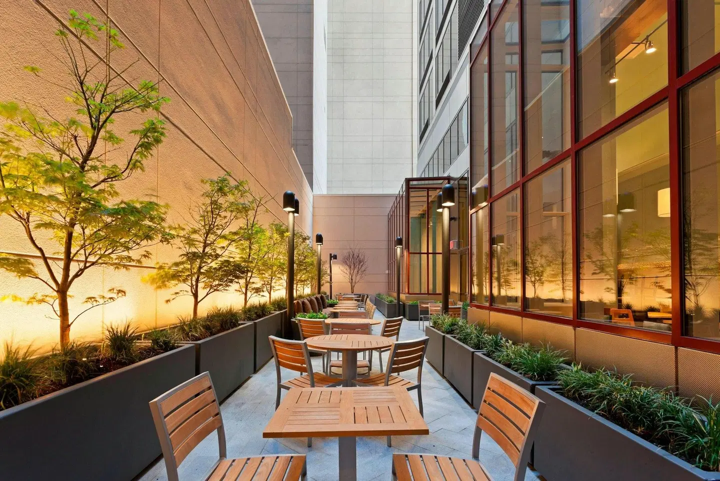 Fairf. I&S NY Manhattan/Penn St. Terrasse