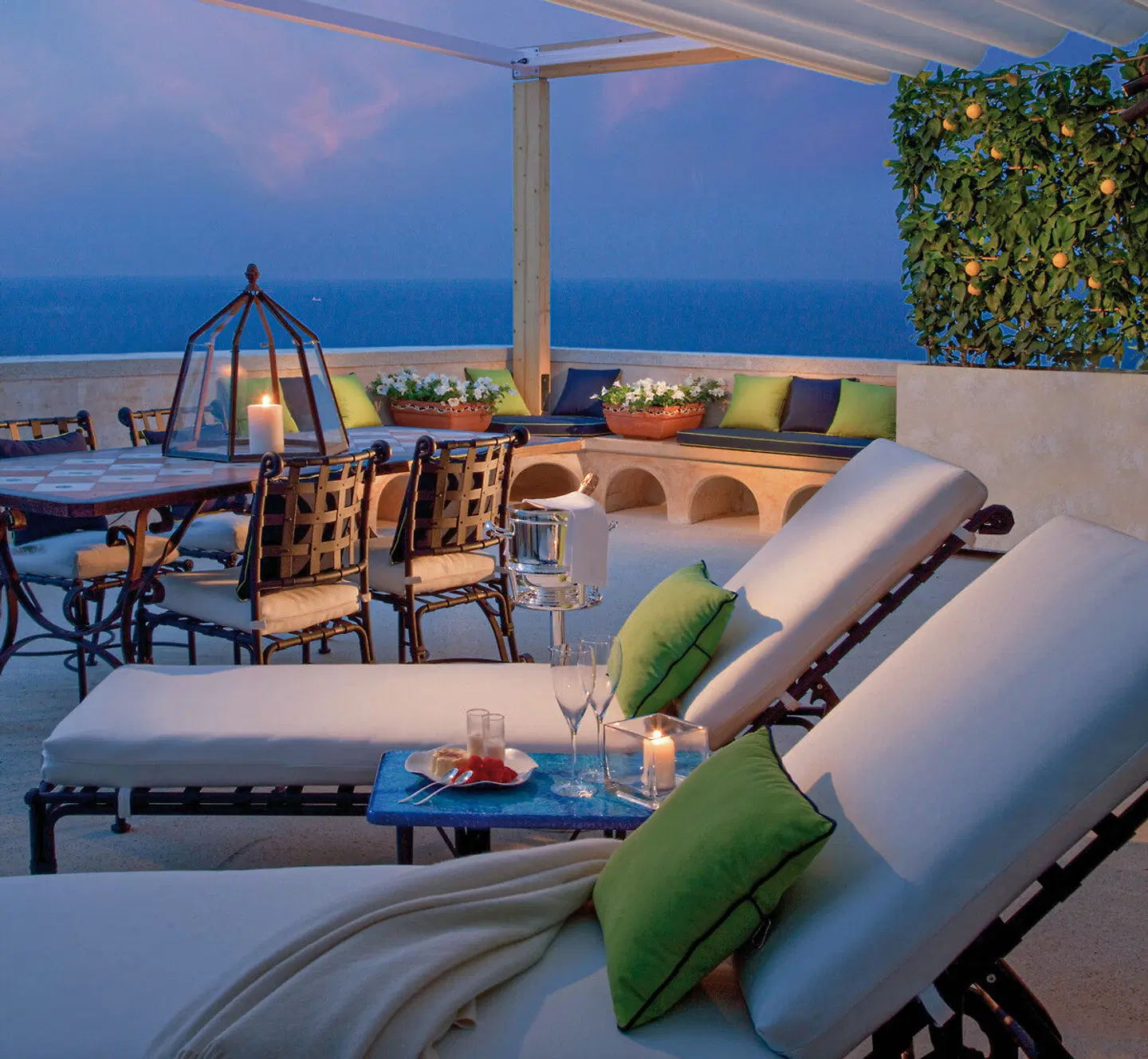 Monastero Santa Rosa Hotel & Spa Terrasse