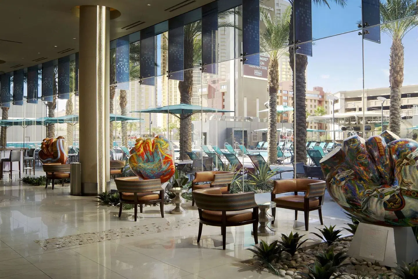 Hilton Grand Vacations Club Elara Center Strip Las Vegas LOUNGE_LOBBY