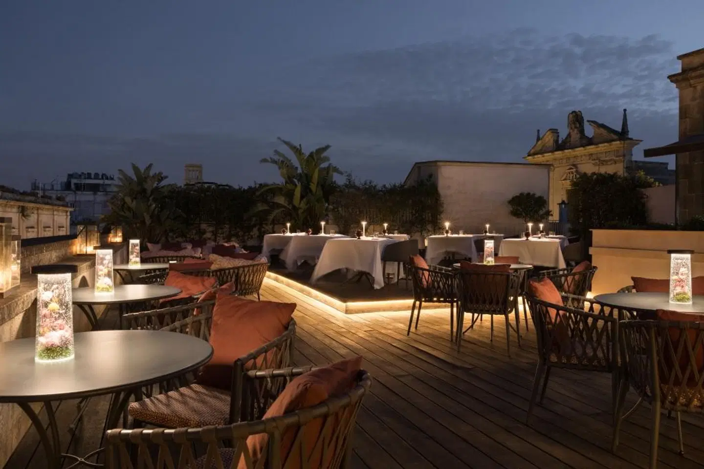 Patria Palace Lecce Terrasse