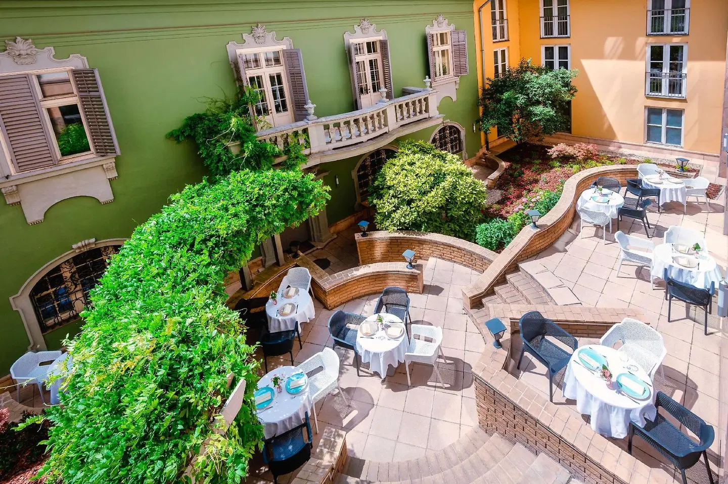 Park Plaza Budapest Terrasse