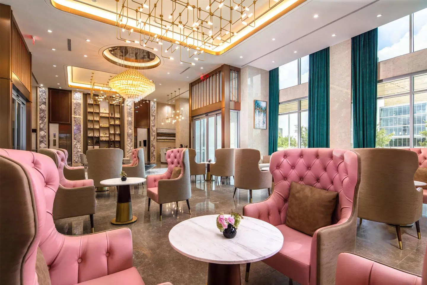 Blossom Hotel Houston, Curio Collection by Hilton LOUNGE_LOBBY