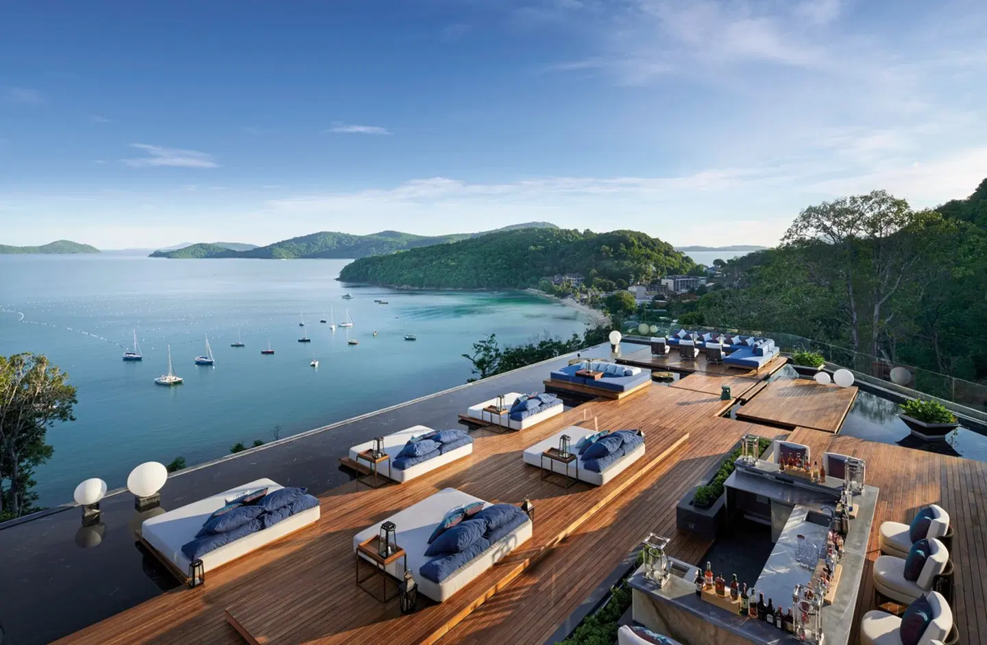 V Villas Phuket - MGallery Collection Terrasse
