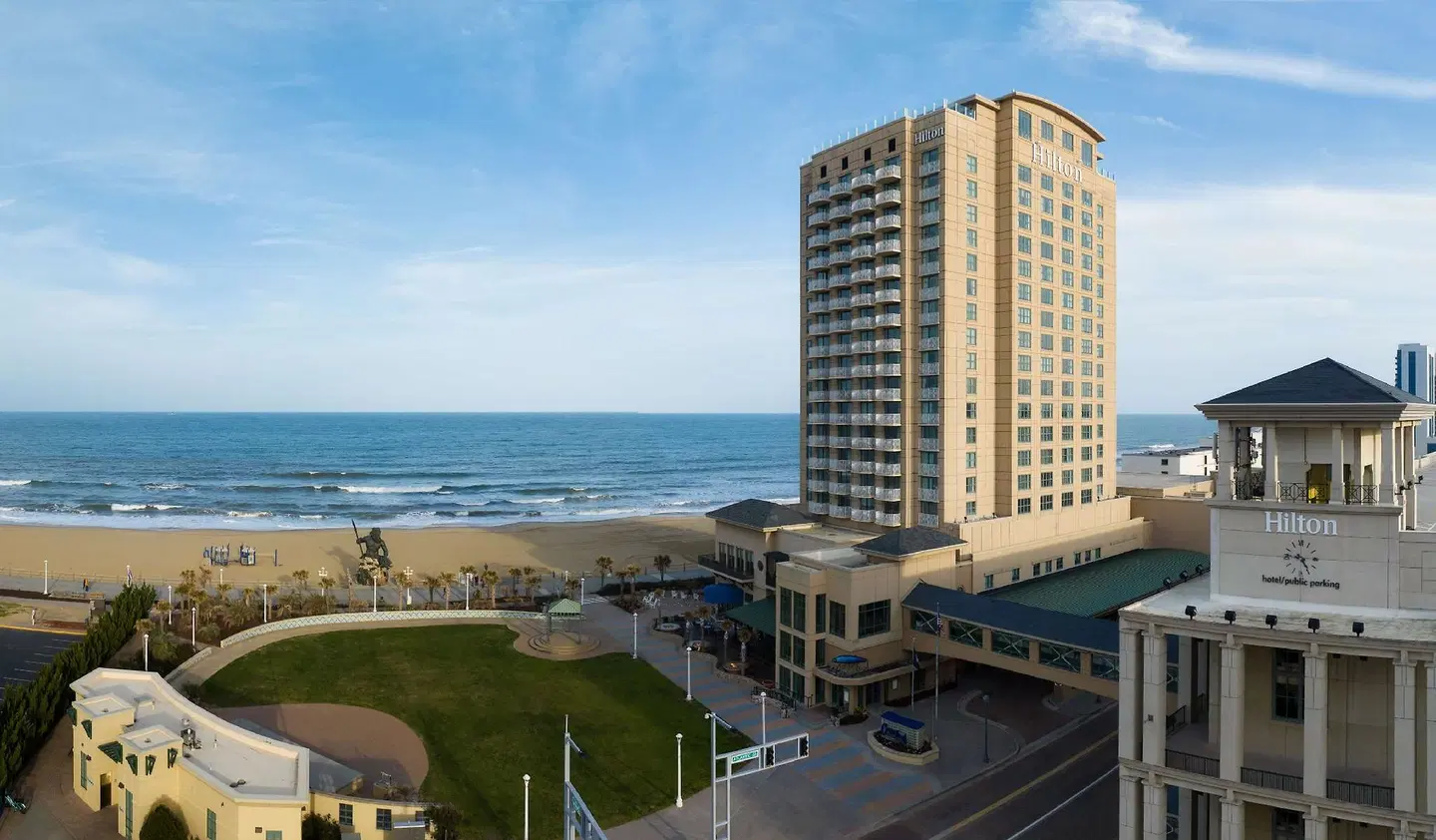 Hilton Virginia Beach Oceanfront Terrasse