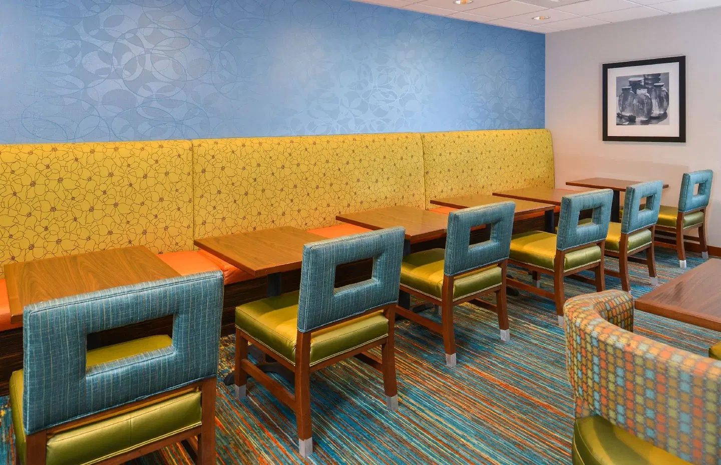 Hampton Inn Seattle/Airport Terrasse