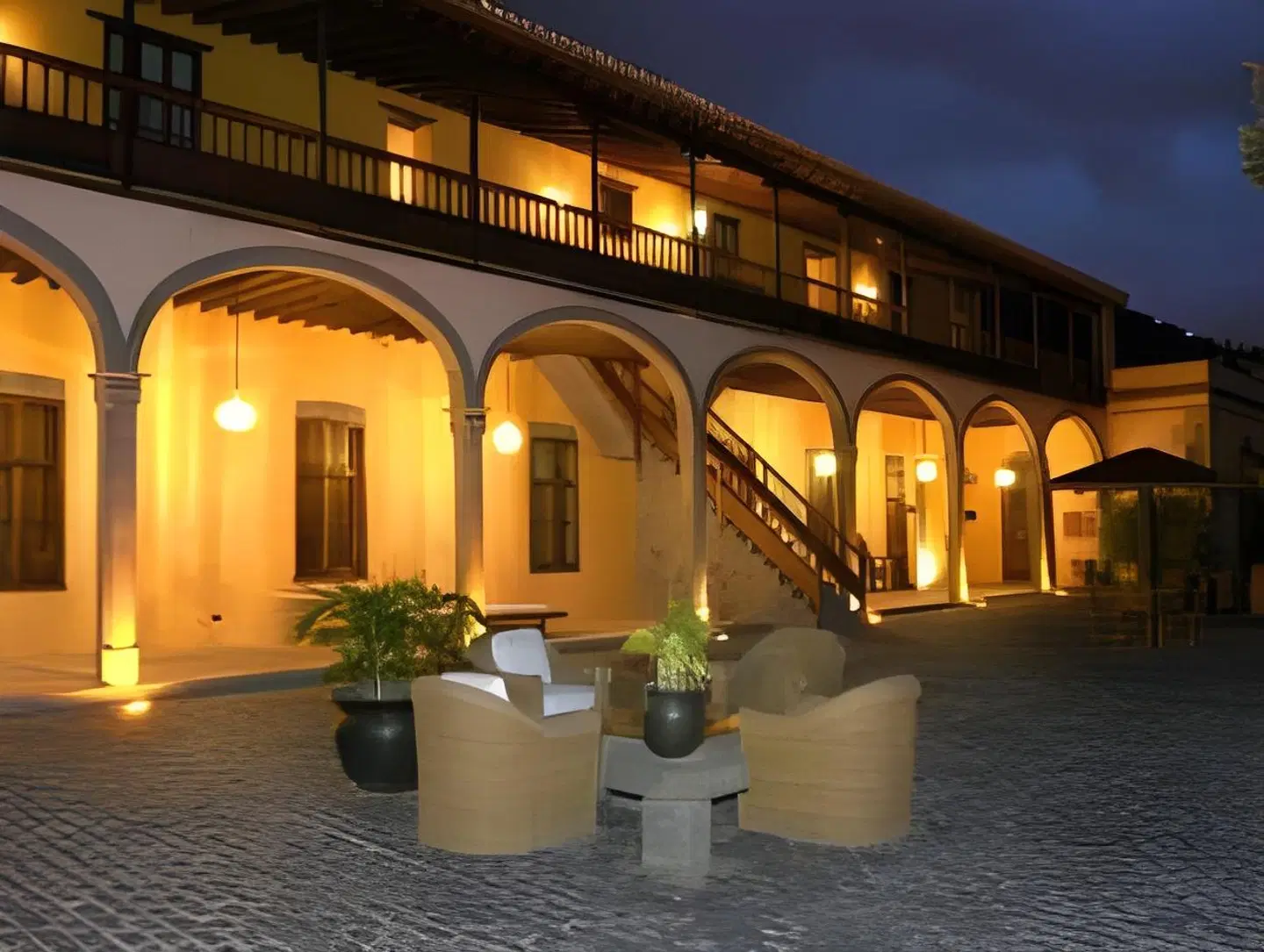 Hacienda del Buen Suceso Terrasse