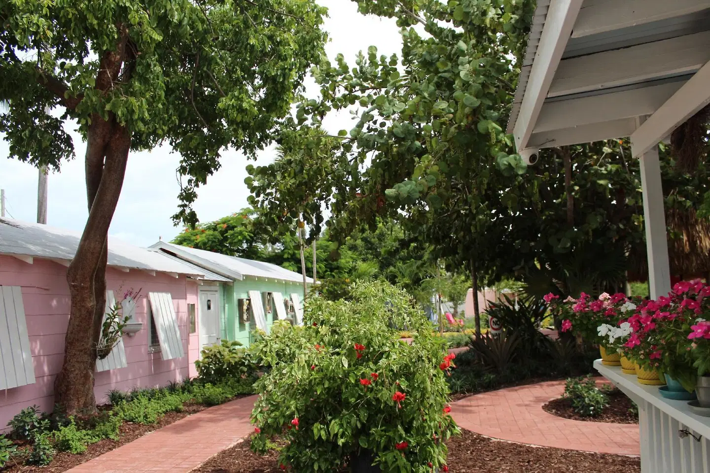 Tropical Cottages Garten