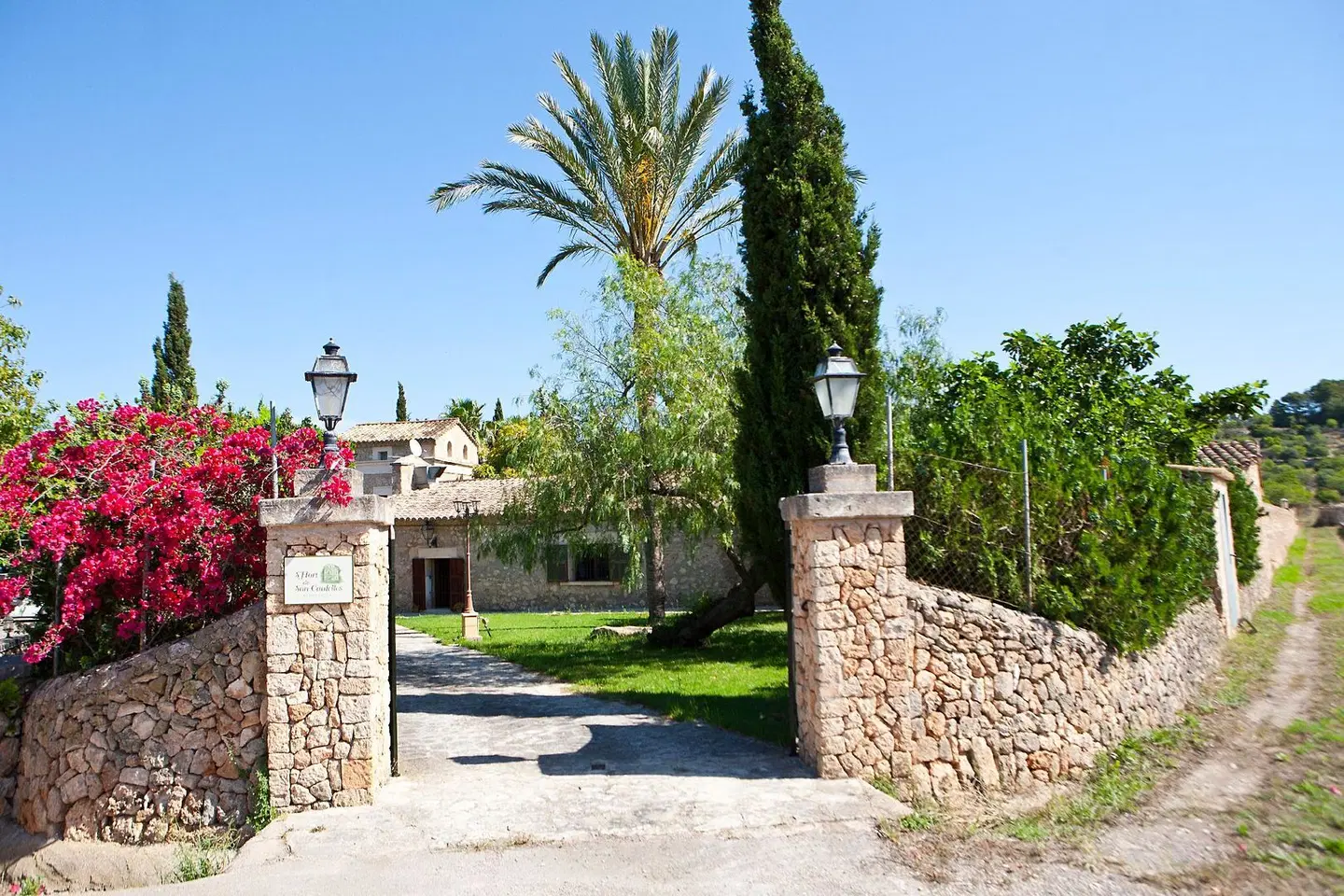 Finca Agroturismo S'Hort de Son Caulelles Garten
