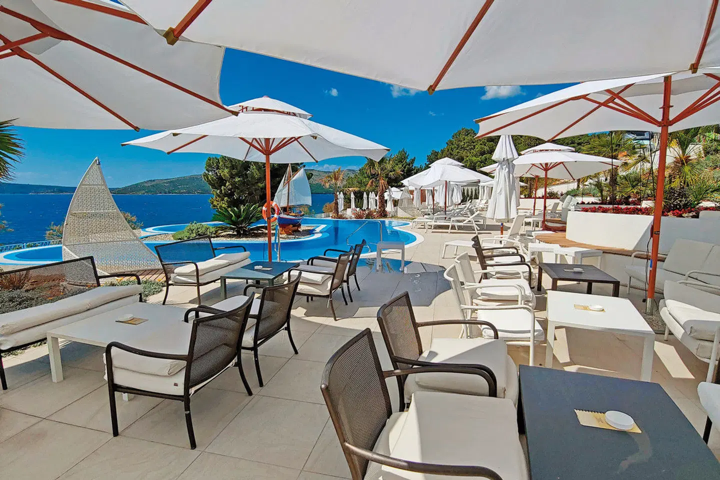 Amadria Park Camping Trogir (by Happy Camp) Terrasse