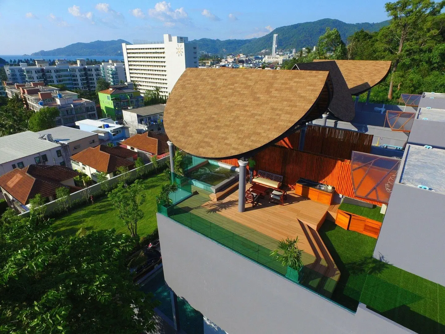 Bukit Pool Villas Terrasse