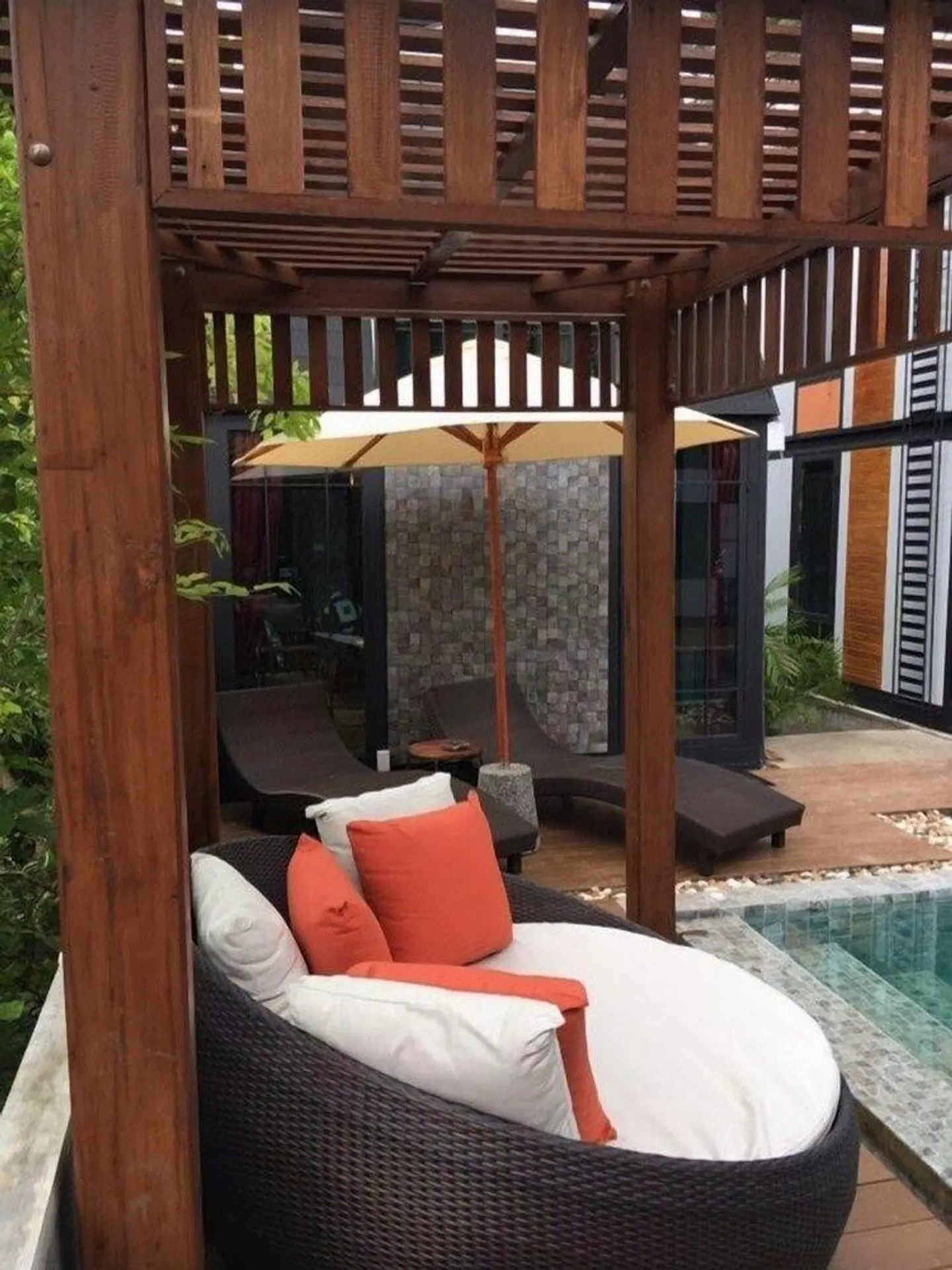 Bukit Pool Villas Terrasse