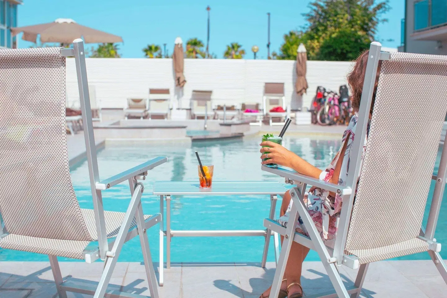 Ferretti Beach Hotel Terrasse