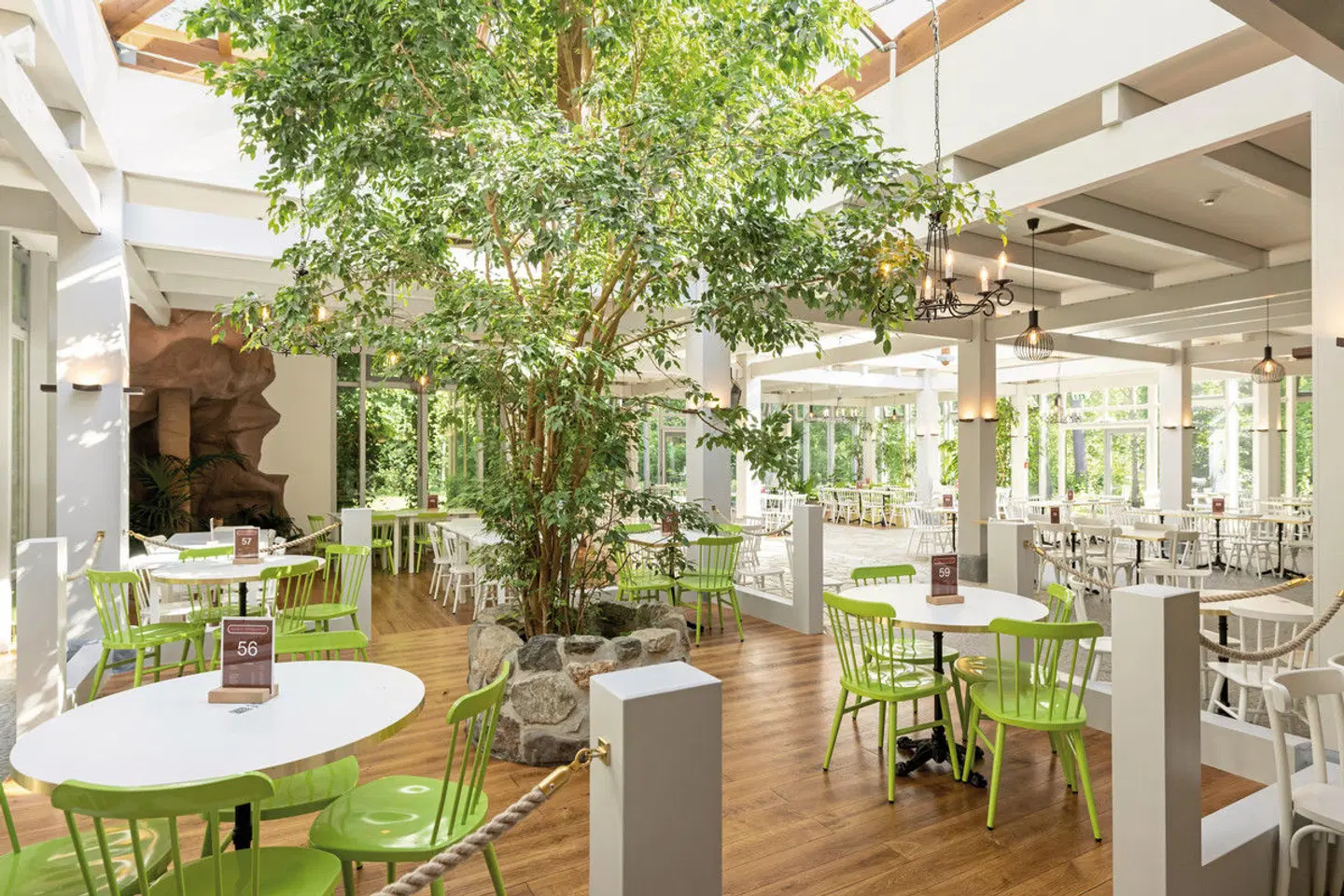 Center Parcs Bispinger Heide Terrasse