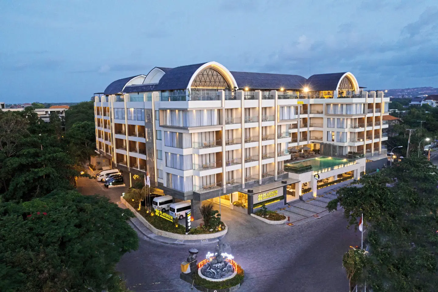 Platinum Hotel Jimbaran Beach Bali EXTERIOR