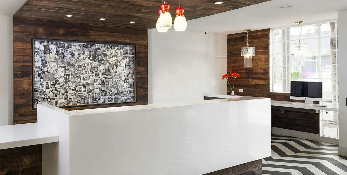 Inn at Venice Beach Badezimmer
