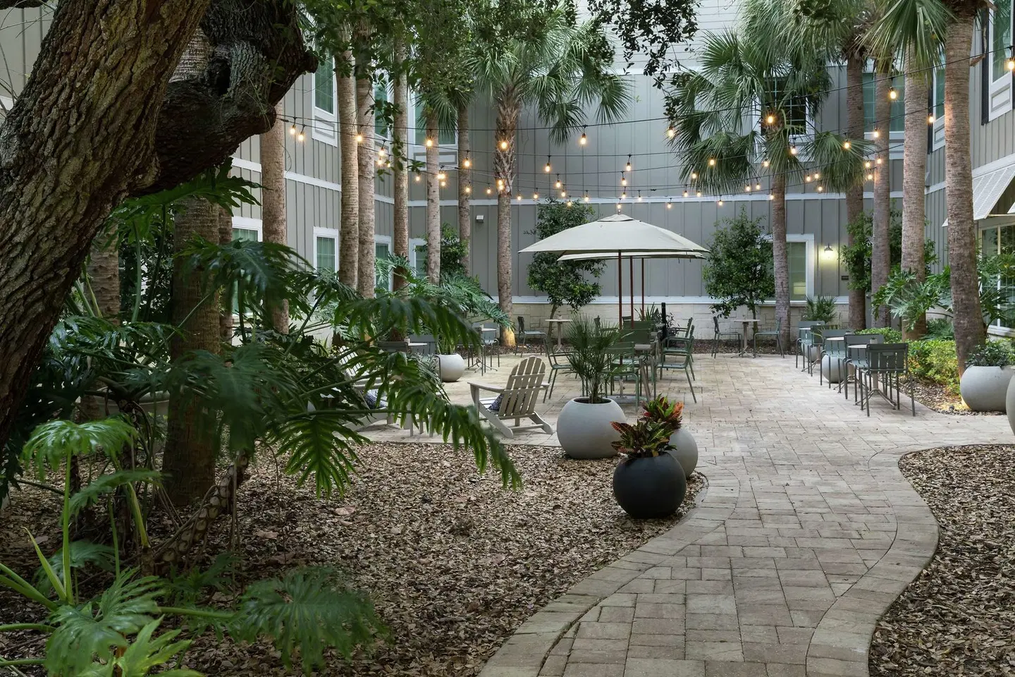 Hampton Inn New Smyrna Beach Garten