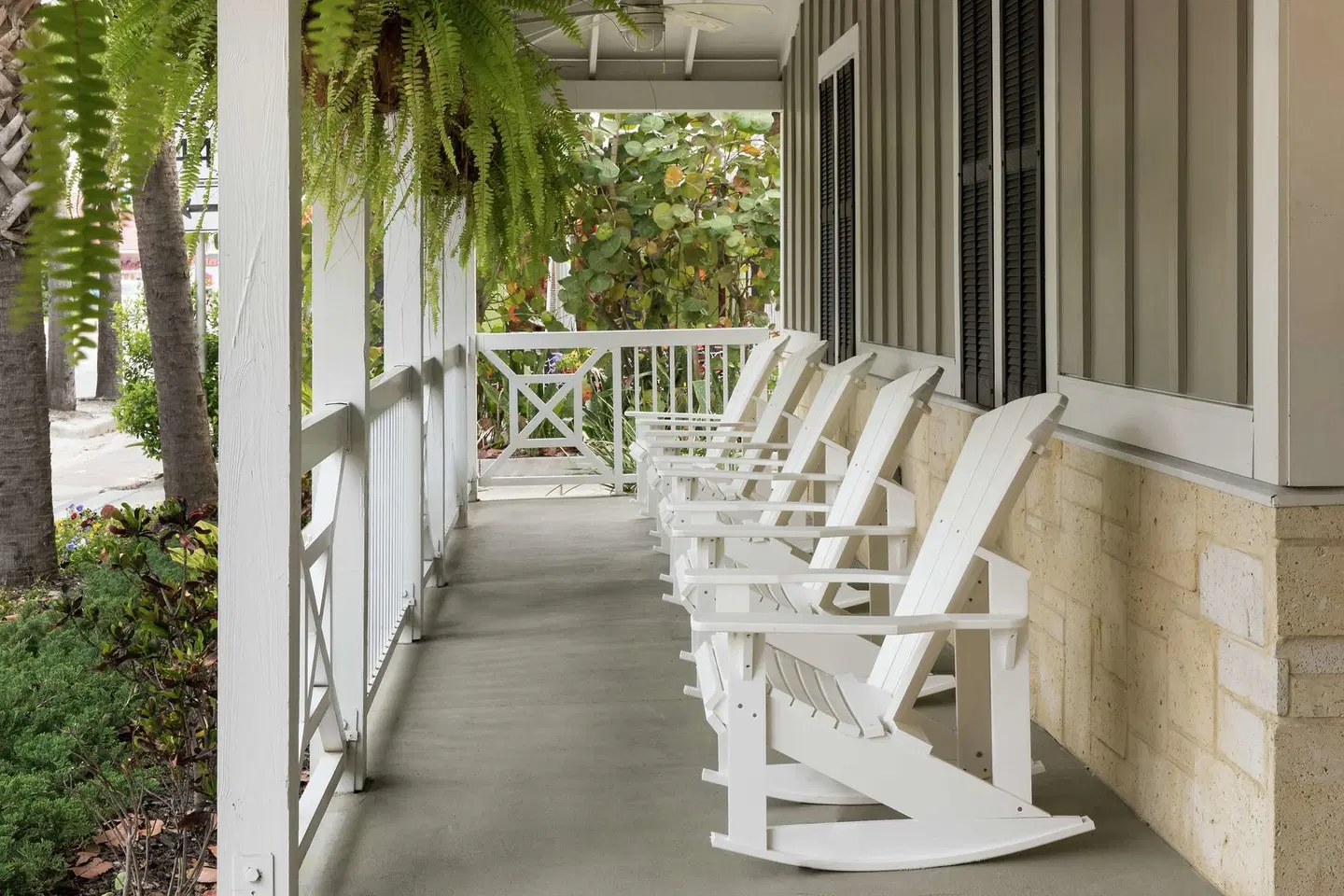 Hampton Inn New Smyrna Beach Terrasse
