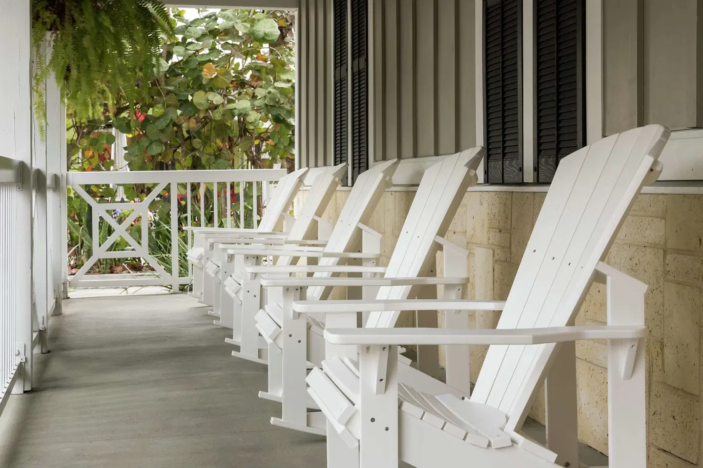 Hampton Inn New Smyrna Beach Terrasse