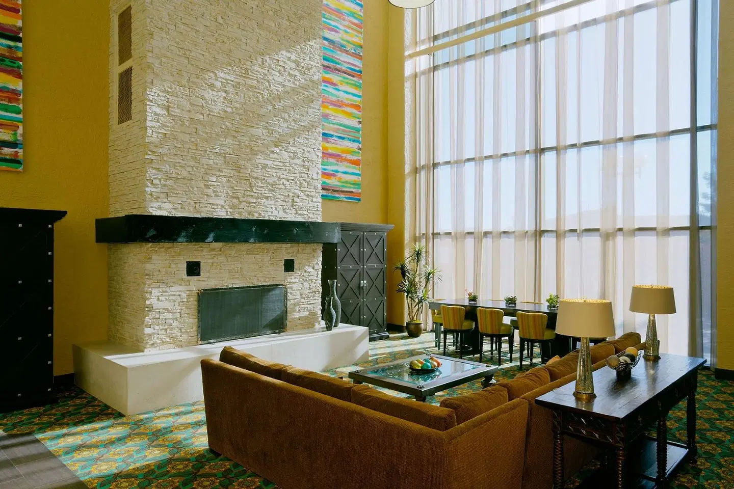 DoubleTree by Hilton Hotel Santa Fe Badezimmer